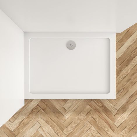 120x90x3cm Rechteck Duschwanne Duschtasse für Duschkabine Dusche (1/5)