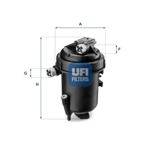 UFI 55.144.00 UFI Kraftstofffilter