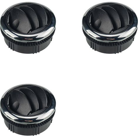 grilles de ventilation rotatives pour climatiseurs, 75 mm (Ø 87 / 75 / 22 mm), pour camping-cars, bus, voitures et bateaux (1/5)