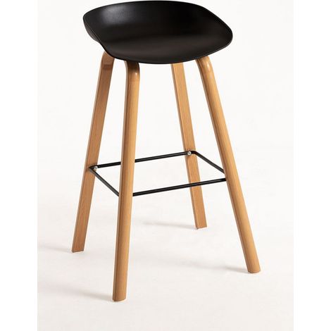 Packs Taburetes Cocina - Pack 2 Taburetes Tolbi - Negro (1/5)
