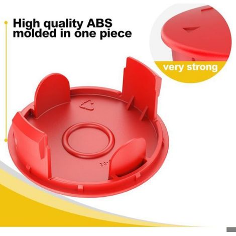 Couvercle Bobine Débroussailleuse - ABS - Compatible Bosch ART24 ART27 ART30 AdvancedGrassCut36 - 7,5 cm x 3,3 cm - 1 Pièce (1/4)