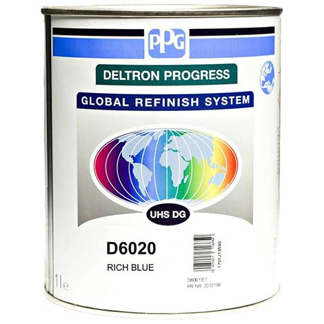 PPG DELTRON D6020 UHS RICH BLUE 1 LITER