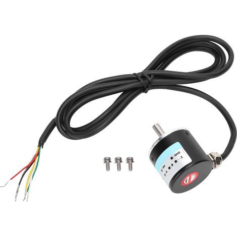 Encodeur à arbre plein ABZ 3 phases pour contrôle de mouvement, 30KHZ, 1000B/1024B, DC5-24V, 1000Z (1/5)