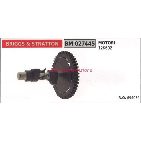 Eje motor cortacésped BRIGGS&STRATTON 12K602 027445