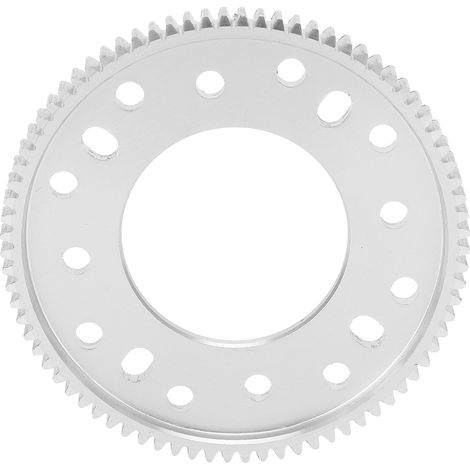 Engrenage cylindrique aluminium 32mm, 80 dents droite, roue dentée pour réduction de vitesse, pièce mécanique précision. (1/5)