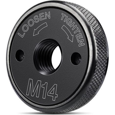 SDS Click M14 Schnellspannmutter, passend für alle Winkelschleifer von AEG, Black & Decker, Dewalt, Flex, Hitachi, Metabo, Makita usw. (1/5)