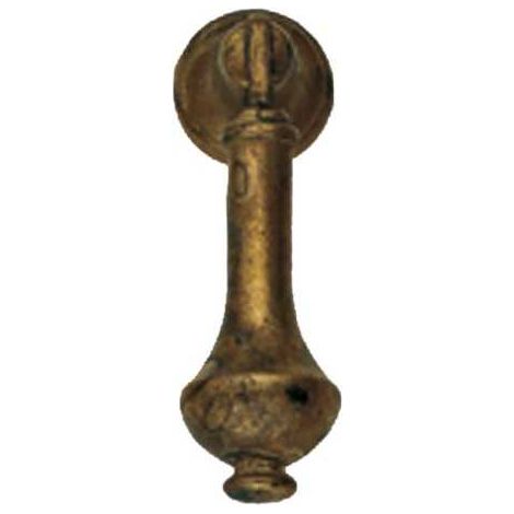 Poignée pendante en laiton antique 18X51 5645 Ms