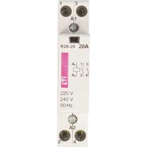 Contactor modular 20A 230V AC 2Z 0R R 2020 002461210