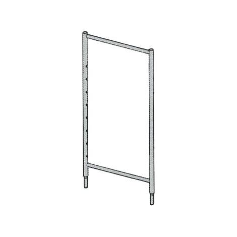 Altrad – Échelle simple 2 m à barreaux percés – Charge maximale 300 kg/m² – Poids 16 kg – Pour chantiers humides – J00080