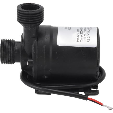 Geräuscharme, auslaufsichere Tauchpumpe mit Schutzart IP68, Gewindeanschluss für die Wasserzirkulation, 38 W, 24 V DC (1/5)