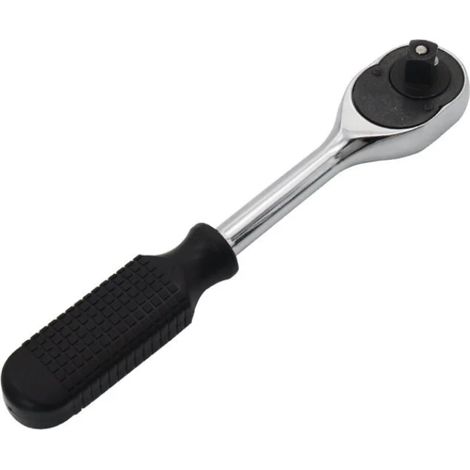 Clé à cliquet rapide, clé de réparation automatique réglable en acier au chrome-vanadium (1/3)