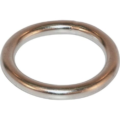 Anillo soldado V2A 6 mm UNIVERSAL KR064RVS
