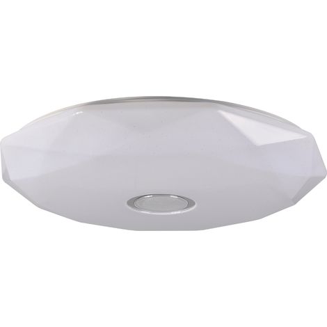 Plafonnier LED 80 cm CCT télécommande Polux Diamond (1/5)