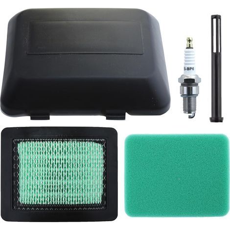 Filtre à Air avec Couvercle pour Honda GCV160-OHC GCV135 GCV160 GCV190 Tondeuse GX100 Moteur et Plus, Filtre a Air + Pré Filtre + Couvercle + Filtre Essence + Bougie Pièces Filter Accessoire (1/5)