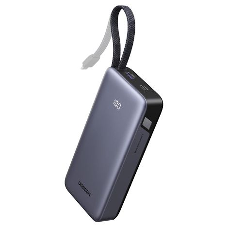 UGREEN 20000 mAh Powerbank 55W Fast Charging Grey, Universal