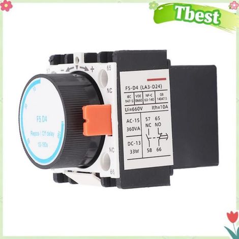 Tbest Contact auxiliaire de contacteur Tension D'isolement 660 V Puissance Nominale 33 W Contacteur AC Bloc outillage contacteur (1/4)