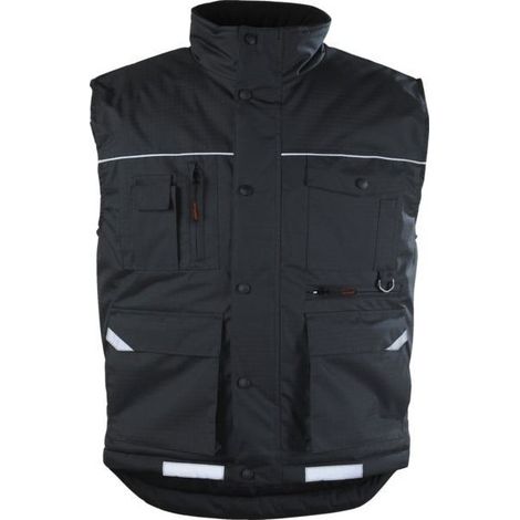 Gilet Coverguard Ripstop Noir Robuste, Fonctionnel Et Multi-poches - Coverguard