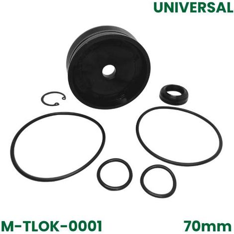 Pistone da 70 mm con kit di guarnizioni per attuatore del morsetto a ganasce (sotto il tavolo) o per inclinazione del braccio (1/5)