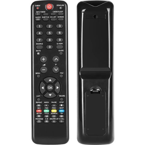 Télécommande HTR-D06A compatible avec téléviseurs Haier L42M1, LT19Z6, LTF22Z6, LTF24Z6, LYF24Z6, L20C11W, LE19Z6, LE22Z6, LE24Z6, LE19C600, LE29C810C, LE55B1 (1/5)