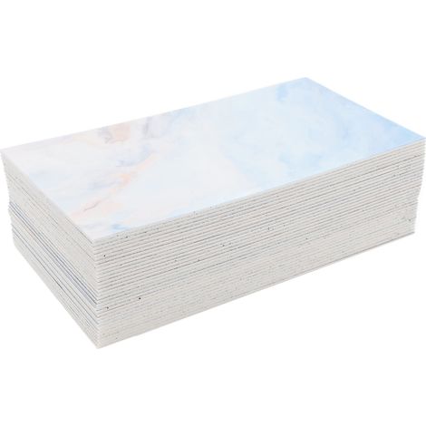 32 panneaux muraux adhésifs en mousse composite PVC imperméable et résistante à l'huile, aspect marbré, pour cuisine, chambre ou porte. (1/5)