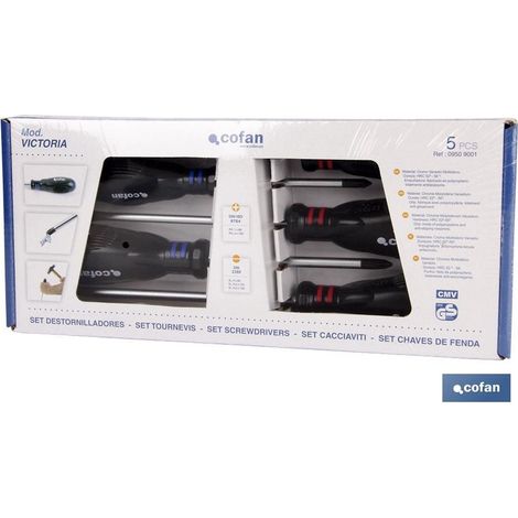 5-teiliges Schraubendreher-Set. Torx (1/2)