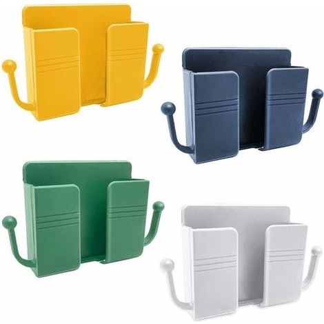 Lot de 4 supports muraux pour téléphone portable, supports muraux auto-adhésifs à côté d'Organiz (1/5)