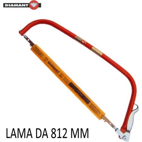 SEGONCINO LEGNO CON LAMA A CASTELLO DA 812 MM