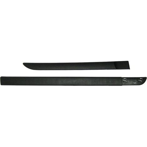 Molduras laterales para Renault Megane II 02-05 de 5 puertas (juego de 2 piezas, lado derecho) (1/5)