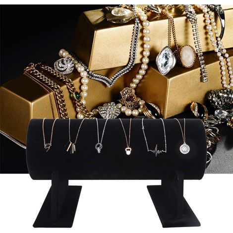 Schwarzer Haarband-Organizer-Ständer, Halter, Ablage, Präsentationszubehör für Haarschmuck (1/5)