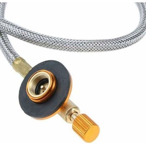 Adaptateur de Tuyau de Bouteille de Propane Connecteur de Réservoir de Propane Remplacement du Convertisseur de Réservoir de Gaz pou (1/5)