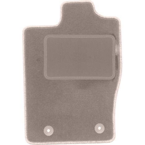 Alfombrilla beige para el conductor de Jaguar XK Coupé (2006-2014)