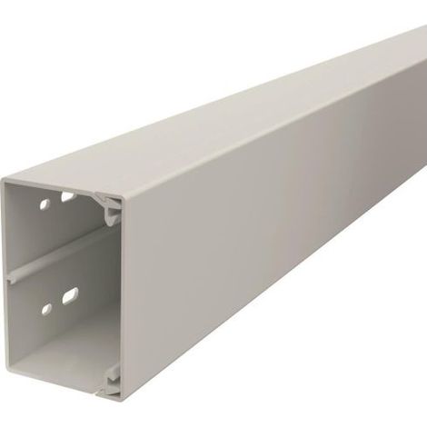 OBO Bettermann Leitungsführungskanal WDKH WDKH-60090RW, 60x90x2000mm, PC/ABS, Weiß (1/4)