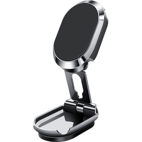 Magnetischer Autotelefonhalter aus Metall, multifunktionaler Magnet, 360° drehbar, Desktop-Telefonhalter für Armaturenbrett-Bildschirm, kompatibel mit allen Telefonen