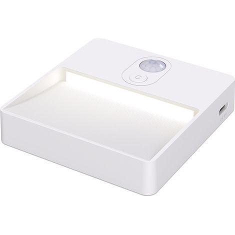 Lampe de nuit sensorielle rechargeable pour armoire, lampe LED RGB à changement de couleur (1/5)