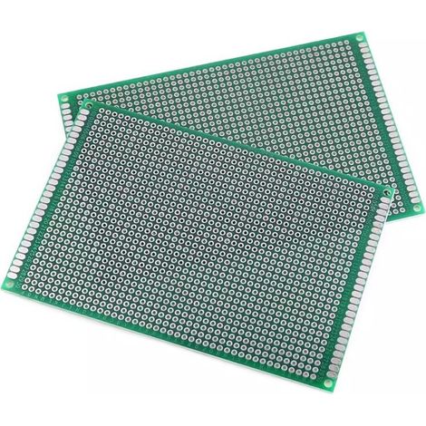 [Combinaison multi-tailles de 32 pièces] Kit d'apprentissage expérimental universel double face à trous traversants métallisés (comprenant 2x8, 3x7, 4x6, 5x7, 7x9cm) adapté à la pratique du soudage él (1/5)