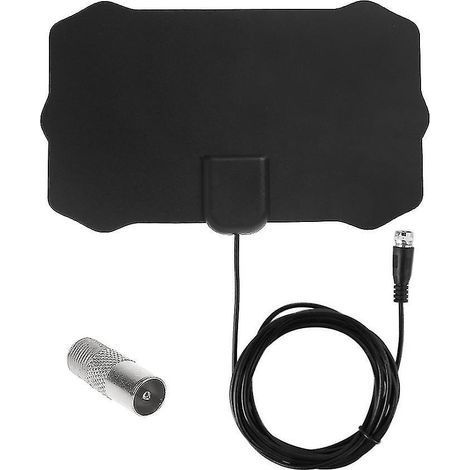 Antenne TV numérique miniature HD 1080p pour intérieur, VHF/UHF (1/4)