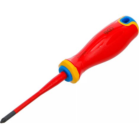 Tournevis bgs vde screwdriver pointe extra fine 80 mm (1/5)