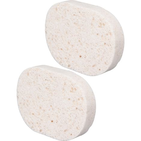 Éponge Exfoliante Visage 2 Pièces pour Nettoyage Profond, Accessoire de Soins Visage (1/5)
