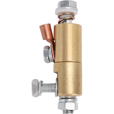 360° Swivel Adapter for 500A Welding Ground Clamp - For clamps with M10 hole diameter, MIG/MMA/TIG/ARC projects (1/5)