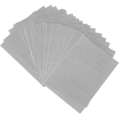 Ruban de Réparation pour Moustiquaire - Fibre de Verre Autocollant - Pour Fenêtre Porte Tente - 20 Pièces (1/5)
