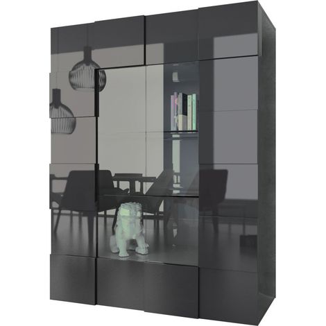 Buffet LONDON anthracite (1/3)