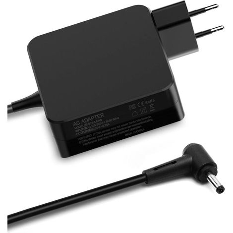 Chargeur 65W Compatible avec Lenovo, Adaptateur Secteur 20V 3.25A pour IdeaPad 320/330 / 330s / 510 / 510s / 520/530 Yoga 510 710 Flex 4/5 / 6/14 / 15,Connecteurs:4.0 1.7mm (1/5)