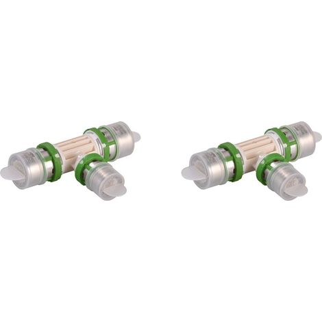 Tee réducteur MultiSkin PPSU 20x20x16 en plastique pour raccordement de tuyaux, adaptateur de réduction pour installation sanitaire et plomberie (1/3)