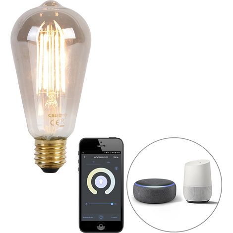 Fumée de source lumineuse Smart Home E27 - 7W - 1800-3000K - 5101002200 (1/4)