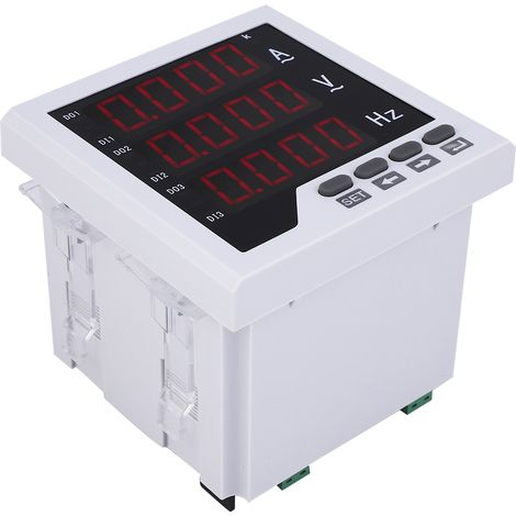 DDM-AVF96 Einphasen-Stromzähler, Spannungs- und Frequenzzähler, 220 V AC (1/5)