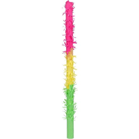 Piñata pour enfants, bâton de frappe, guirlande de bâtons en papier, casse-piñata-50x3cm-Colorful