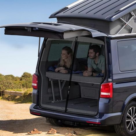 Moustiquaire hayon magnétique pour VW T5 T6, rideau occultant camping (1/5)