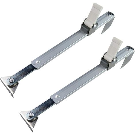 2 Pcs Ouvreur de Fenêtre Automatique Acier Inoxydable,pour les Haubans de Fenêtres avec Supports de Serrage (1/5)