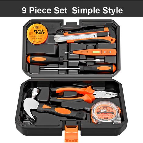 EASYCOMFORT Ensemble complet d'outils de réparation à domicile de réparation d'électricien multi-outils de 9 (1/5)