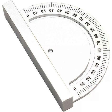 Guide d'onglet pour scie circulaire, règle universelle en alliage d'aluminium pour le travail du bois. (1/4)